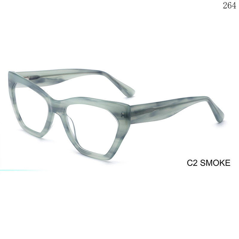 Dachuan Optical H2808 China Supplier Hot Fashion Acetate Optical Glasses Armações Ópticas with Cateye Shape (7)